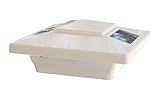 Classy Caps SL4400 Pvc Windsor Solar Post Cap, 4" x 4", White [並行輸入品]