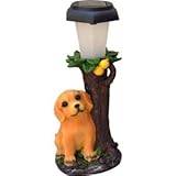 永光 虹色ソーラーライト うちのわんこ レトリバー [並行輸入品]