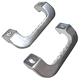 アルミ ビレット アシストグリップ エブリイ DA64W DA64V シルバー 銀 フロント 左右