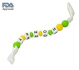 Number-One Baby Pacifier Clip Silicone Teether Soother Clip Infant and Toddler Pacifier Holder - BPA