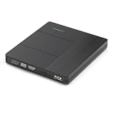 Ducevnaoe 7 In 1 外付けブルーレイイブ、ディスク R/W BD DVD CD プレーヤー、ポータブル バーナー USB3.0 SD/TF カード スロットをサポート