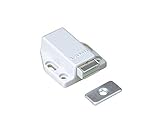 スガツネ工業 ランプ印 マグネラッチ ML-80型 ML-80W ホワイト
