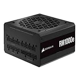 Corsair RM1000e (2023) Fully Modular Low-Noise ATX Power Supply - ATX 3.0 & PCIe 5.0 Compliant - 105°C-Rated Capacitors - 80 PLUS Gold Efficiency - Modern Standby Support - Black