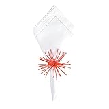 Coral Beaded Napkin Ring