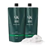 NULL ボディーソープ メンズ 詰め替え (体臭 背中ニキビ を防ぐ) 薬用 350mL 詰替用×2
