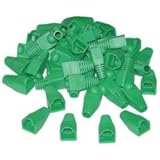 Dealsjungle RJ45 Strain Relief Boots, Green, 50 Pieces Per Bag [並行輸入品]