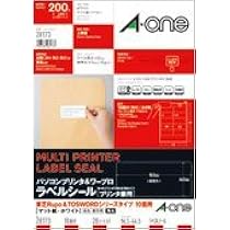 Amazon | エーワン パソコンプリンタ＆ワープロラベルシール