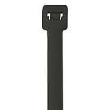 Aviditi CTUV14120 120# Nylon UV Stabilized Cable Tie, 14 Length x 1/4 Width, Black (Case of 100) by 