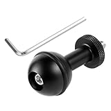 freneci 1インチボールアダプターエクス1/4インチスクリューカメラシステムにダイビングアーム