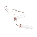 Dovewill 2本入り　ガラス　チューブ　花瓶　景観　容器　装飾　飾り