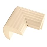 Kesoto ゴムフォーム製　子供用　テーブル コーナー プロテクター　衝突防止　コーナーガード 　赤ちゃん　 安全デスクコーナー　 両面テープ付き 　10個セット　多色可選択　 - ベージュ