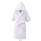 （内野）UCHINO BABY＆KID'S　BATH(ウチノベビー＆キッズバス) マシュマロNベビーローブ ピンク