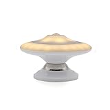 LERVING LEDセンサーライト 人感センサーライト USB充電 3モード点灯 明るさ・角度調整可能 階段・クロゼット・ロッカー・玄関 自動点灯 消灯 夜間ライト (電球色)
