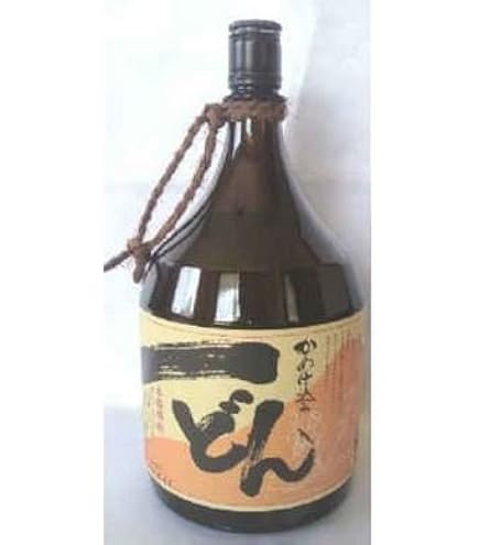 Amazon.co.jp: 鹿児島から芋焼酎 一どん 1800ml : 食品・飲料・お酒