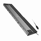 j5create USB C 12in1 USB4 Thunderbolt3/4 対応 トリプルディスプレイ ドッキングステーション 4K 60Hz HDMI x 2 DisplayPort x1 USB3.2TypeA x2 SD/microSD LAN 3.5mm ロックスロット MacBook Pro Air M1 M2 M3 M4 Pro Max Surfac JCD554-EJ