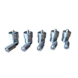 ハンドプレス機用 ハトメコマセット 4ｍｍ～8ｍｍ 5サイズセット 手動プレス機 両面ハトメ 手芸 ハンドプレス機 ハンドメイド 革 布 レザー レザークラフト キーホルダー