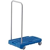 TRUSCO 樹脂台車 アクロキャリー 600X390 ブルー S付 AC1BS-8000 【8194951】