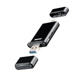 サンワサプライ UHS-II対応 USB Type-C ＆ USB-A カードリーダー ADR-5TCMSD3BK