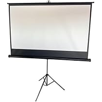 【未使用品】84インチ 三脚式プロジェクタースクリーン Amazon | ダイニチ電子 WSC-S84 [84インチ三脚付きスクリーン