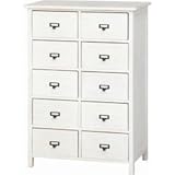 【メーカー直送】桐製チェスト 10マス WH 商品コード：50475 不二貿易