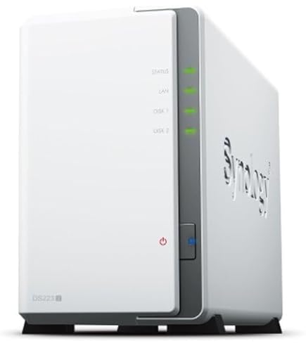 Amazon.co.jp: Synology NASキット 2ベイ DS223j クアッドコアCPU搭載