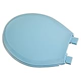 Centoco 3700SC-304 Plastic Round Toilet Seat with Closed Front, Blue by Centoco [並行輸入品]
