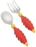 Gerber Graduates Safety Fork and Spoon Set in Assorted Colors, 2-Piece Set by Gerber Graduates [並行輸入