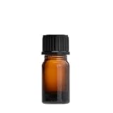 遮光瓶 遮光ビン アロマオイル瓶 アロマ瓶 5ml アンバー 黒キャップ ヴァーティカルドロッパー 保管 保存 容器 小分け NAGOMIAROMA ナチュラルショップ なごみ