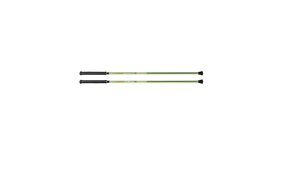 Amazon Mizuno ミズノ 室内用 ウォーキングポール マイティポール ノルディックウォーキング ショートタイプ 2本1組 C3jtp740 ライムグリーン Mizuno ミズノ トレッキングポール