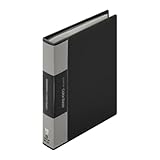 キングジム カードファイル ミニカラーベース 10ポケット ミニチュア 黒 MN132C-BK