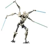 ハズブロ(Hasbro)スター・ウォーズ STAR WARS スター・ウォーズ ブラックシリーズ ゲーミング・グレイツ スター・ウォーズ バトルフロントII グリーヴァス将軍(バトルダメージ) コレクション用 15cm アクションフィギュア 対象年齢4才以上 F8326 正規品