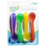 Walgreens Wagi Baby Forks and Spoons Set, 8 ea by Walgreens [並行輸入品]