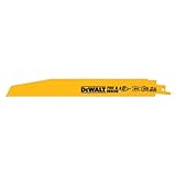 DEWALT DW4864 6-Inch 10TPI Demolition Bi-Metal Reciprocating Saw Blade (5-Pack) [並行輸入品]