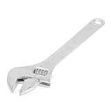 uxcell アジャスタブルレンチ　300mm 長さ　0-35mm ジョーレンジ　メタル　調整可能