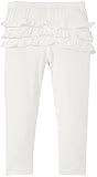 KicKee Pantsソリッド用フリル付きレギンスナチュラル6 – 12ヶ月