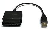 PS2 to PS3/PCコントローラーアダプター 黒