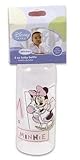 Mickey & Minnie 9oz Baby Bottle BPA Free (Pink) by Disney [並行輸入品]