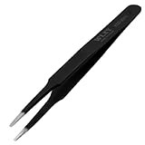 uxcell ストレートセット　ハンドツール ブラック　シルバートーン　メタル製　フラットチップ