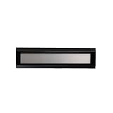 ポスト 郵便ポスト i-Line アイライン TypeC きりこみ120mm ブラック×ステンレス AL001F