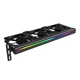 ASIAHORSE グラフィックカードクーラー 3x92mmファン LEDフレーム付き ASUS Aura SYNC/MSI Mystic