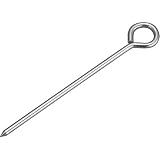 TRUSCO(トラスコ) ステンレスロープ止丸型6X300mm TRM-S630