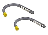 2 PC 7 " LargeストレージHandy HangerフックforツールBikes Cordsホースand More