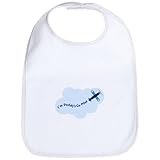 CafePress I'm Daddy's Co-Pilot Bib - Standard Cloud White by CafePress