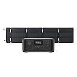 EcoFlow RIVER 3(230) ポータブル電源 ソーラーパネル 60W 1枚セット230Wh容量 GaN採用 リン酸鉄リチウムイオ
