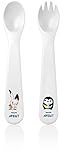 Philips AVENT - SCF712/00 - Set de Couverts - Cuillère + Fourchette - Seconde âge / 12 mois +