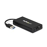 StarTech.com USB 3.0接続4K対応DisplayPortアダプタ DisplayLink認定 Ultra HD USB Type-A(オス) - DP(メス) USB32DP4K