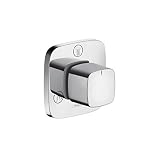 Hansgrohe(ハンスグローエ) エコスタットE 埋込式 3アウトレット切替バルブ(化粧部) (ハンスグローエ ジャパン公式・日本規格適合品)