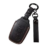 [ZANEKO] 新型ヴォクシー90系キーケースノア 90系 シエンタ キーカバー アルファード ヴェルファイア 40系NOAH VOXY 90系 スマートキー本革 (ブラック)
