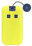 シリコンケース 子供用 キッズケータイ sh03m 用 ケース 耐衝撃 イエロー キッズ携帯 カバー docomo キッズケータイ SH-03M 子ども 携帯ケース 蓄光 LUCIFERA ルシファラ