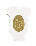 Loco Moco Belly ベビーonesie(ロンパース) ロコモコベビー 白 for New Born